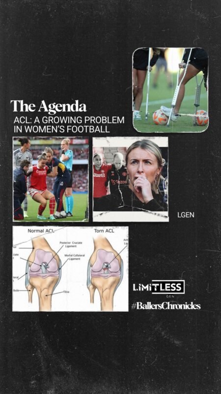 ACL: A GROWING PROBLEM IN WOMEN’S FOOTBALL