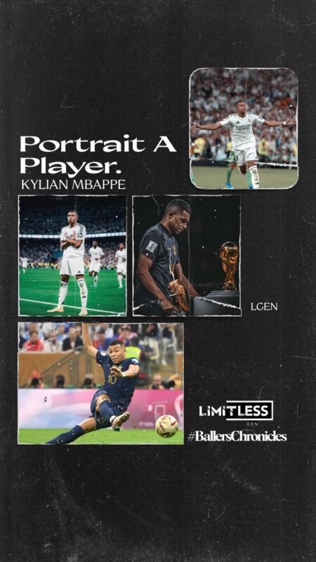 Portrait A Player – Kylian Mbappe