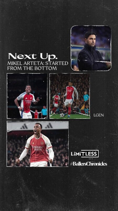 Mikel Arteta: Started From The Bottom